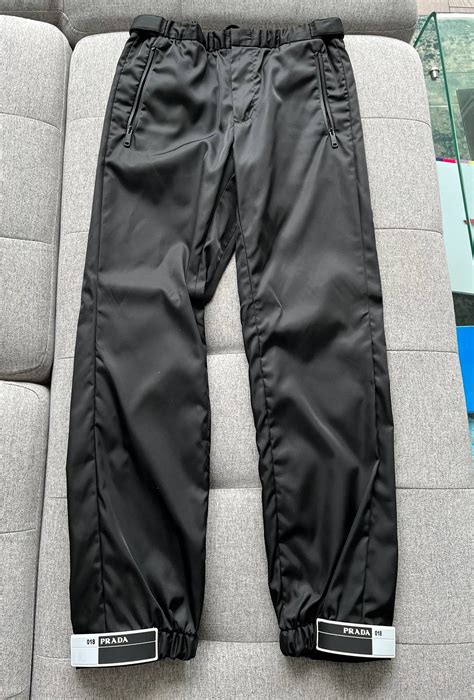 cheap alternatives to prada track pants|prada nylon gabardine track pants.